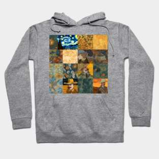 Van Gogh Paintings Mashup Hoodie